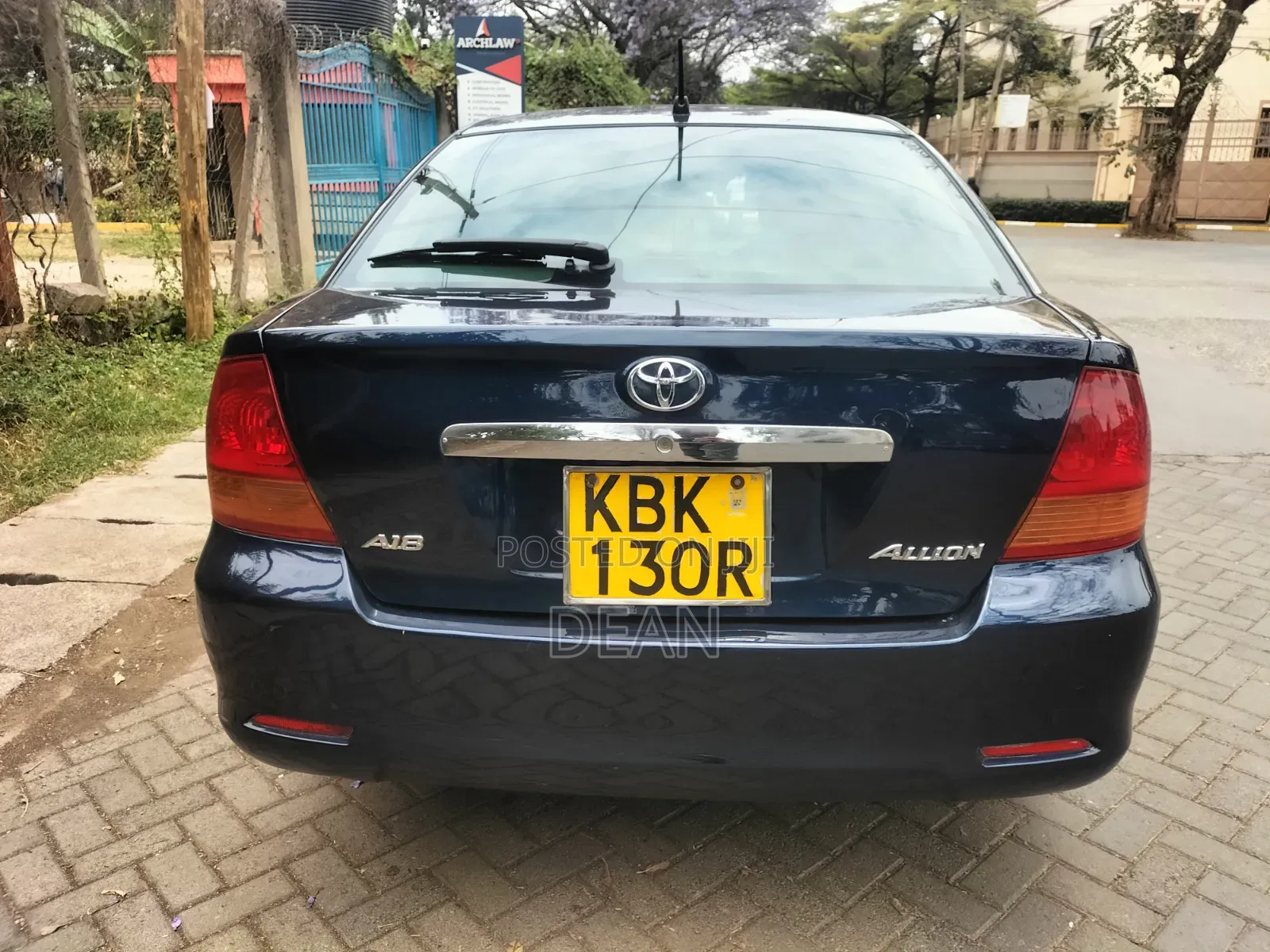 Toyota Allion 2006 Blue