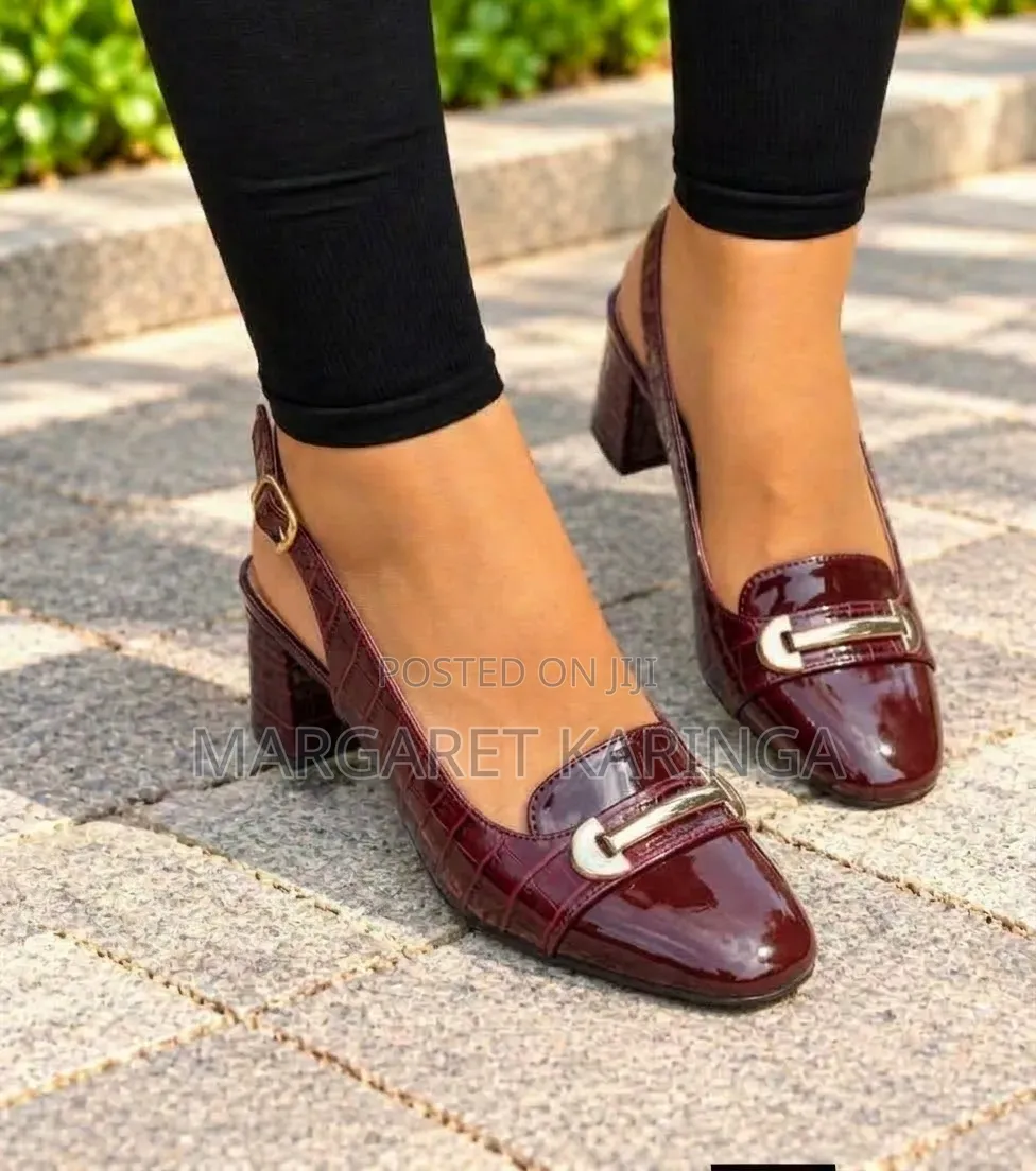 Chunky Closed Heel