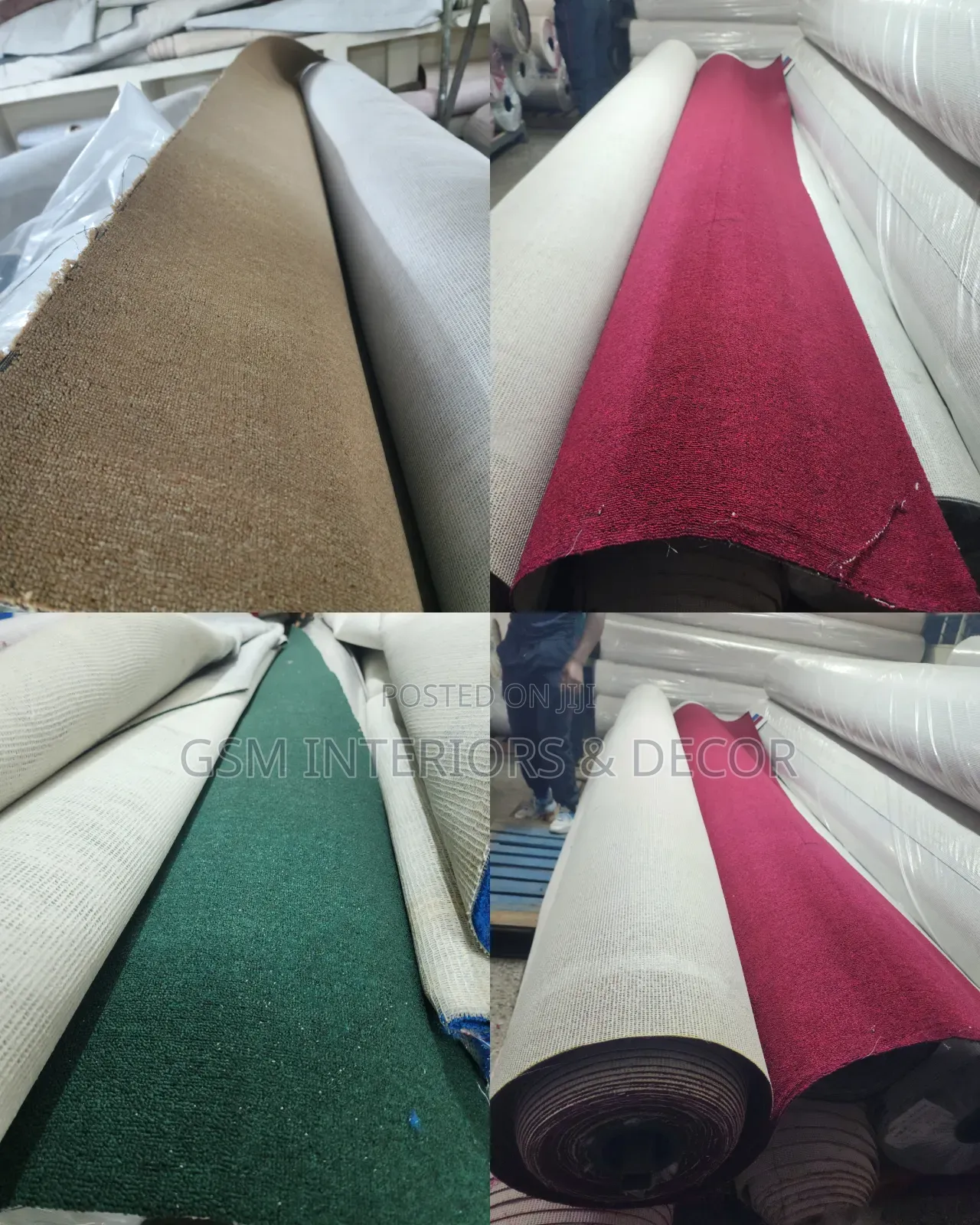 Wall to Wall Office Carpets in Multicolour and Densities Starting 4mm