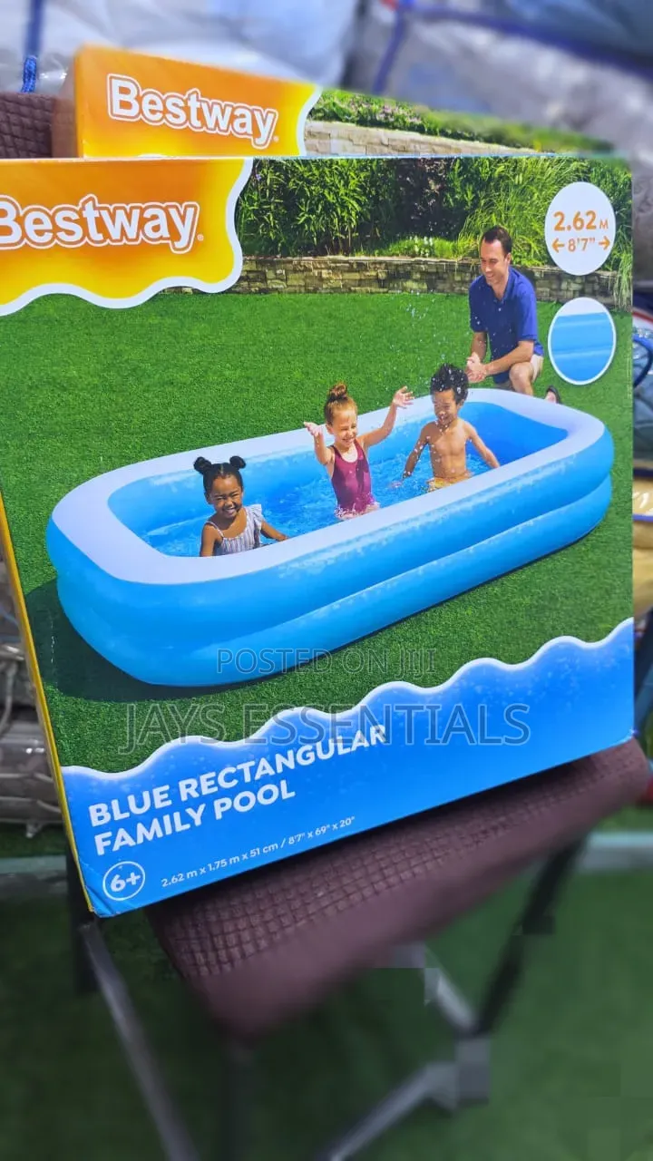 Family Size Inflatable Swimming Pool