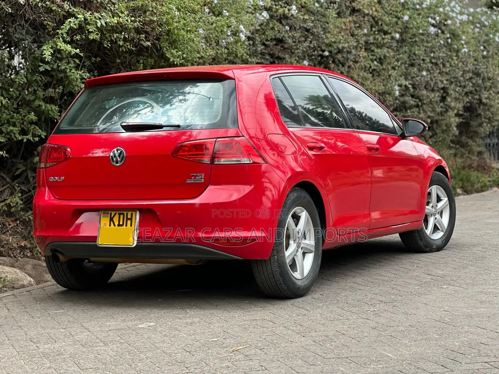 Volkswagen Golf 2015 Red