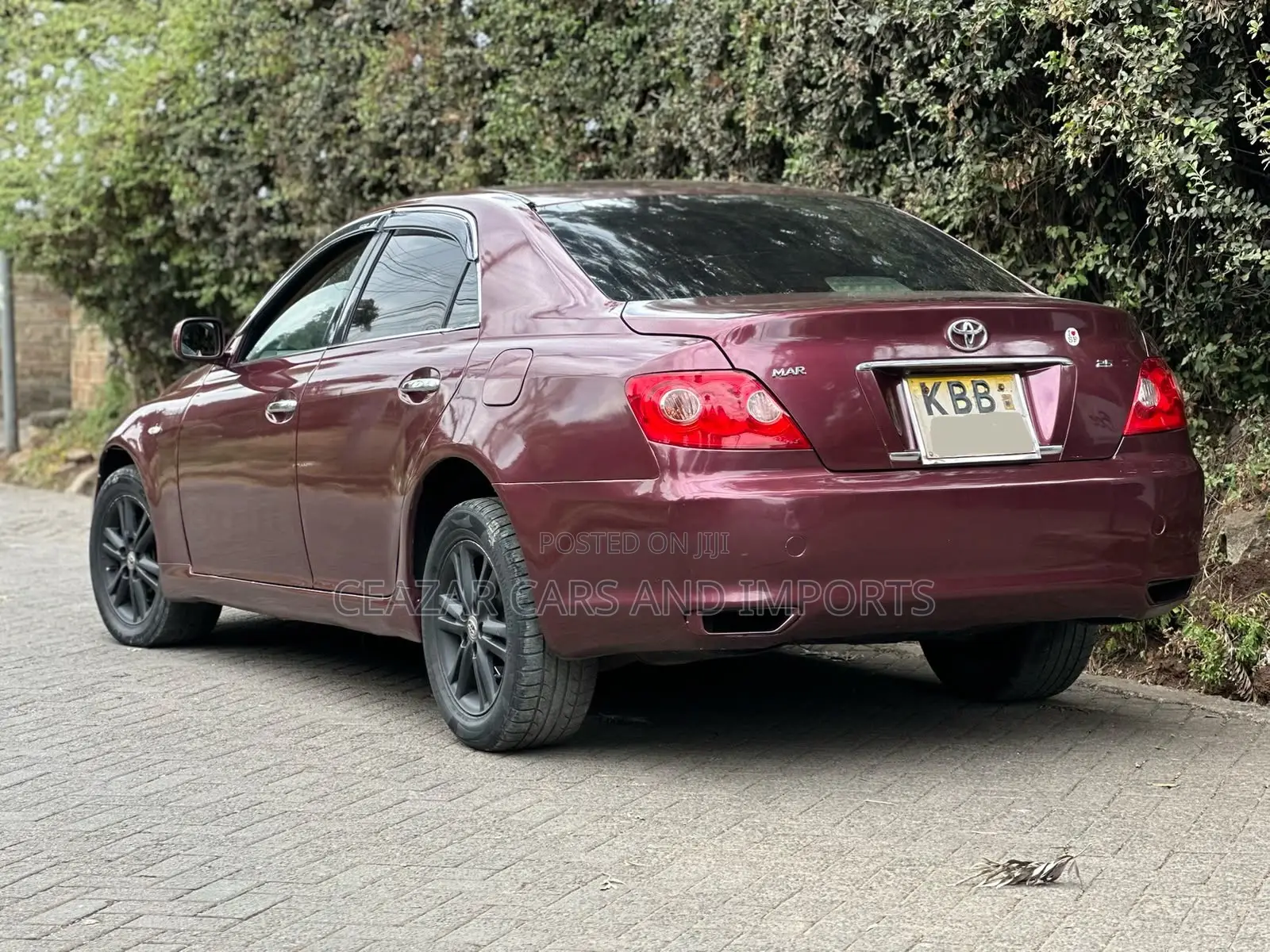 Toyota Mark X 2.5 RWD 2005 Burgundy