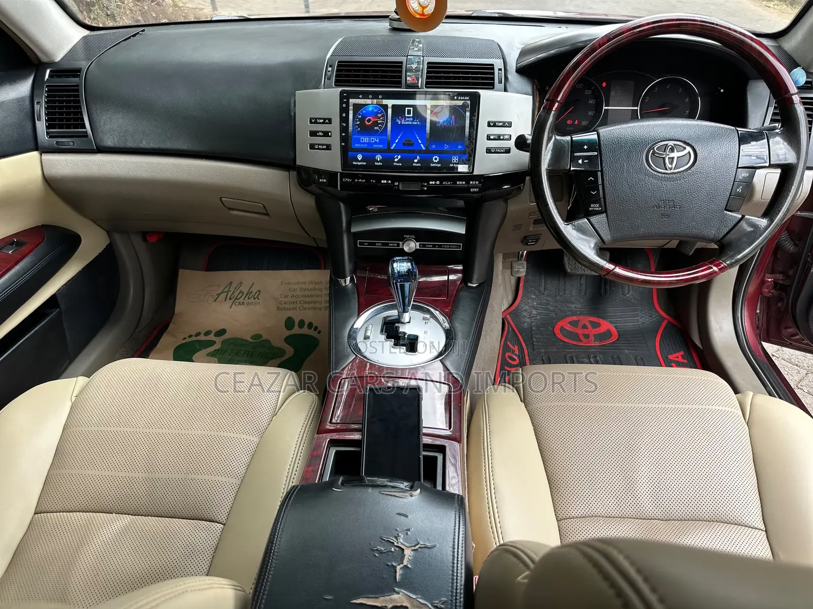 Toyota Mark X 2.5 RWD 2005 Burgundy