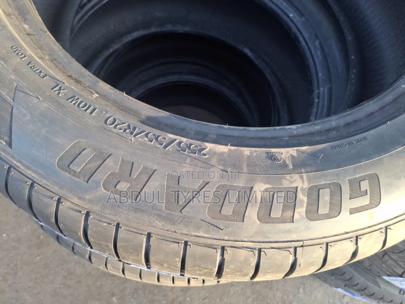 255/55zr20 Goddard Transforce Tire