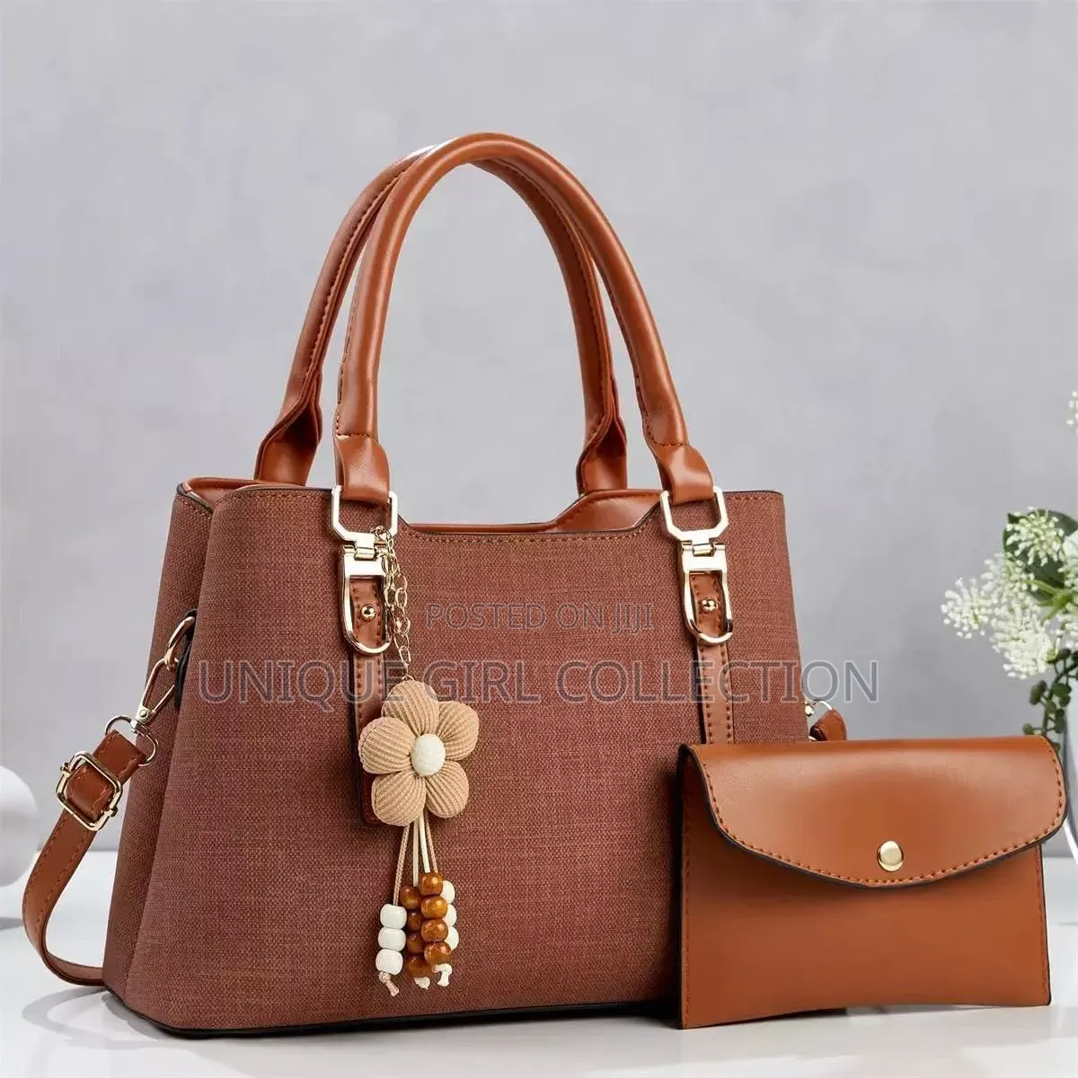 Trendy 2-in-1 Handbag & Wallet Set – Elegant & Stylish