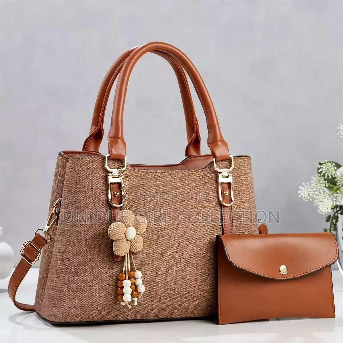 Trendy 2-in-1 Handbag & Wallet Set – Elegant & Stylish