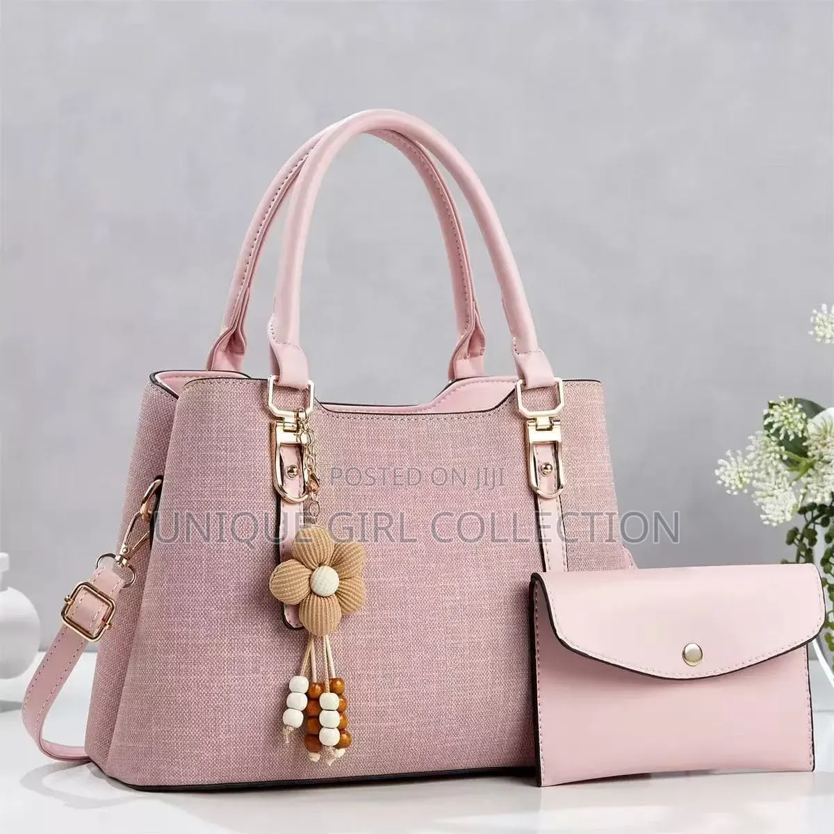 Trendy 2-in-1 Handbag & Wallet Set – Elegant & Stylish