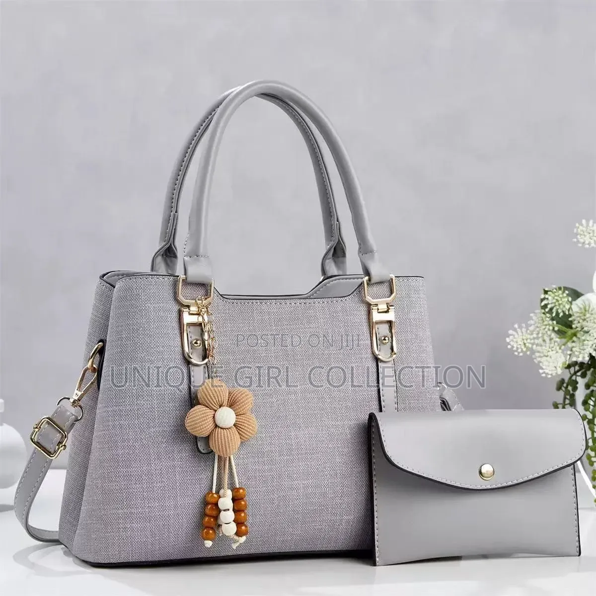 Trendy 2-in-1 Handbag & Wallet Set – Elegant & Stylish