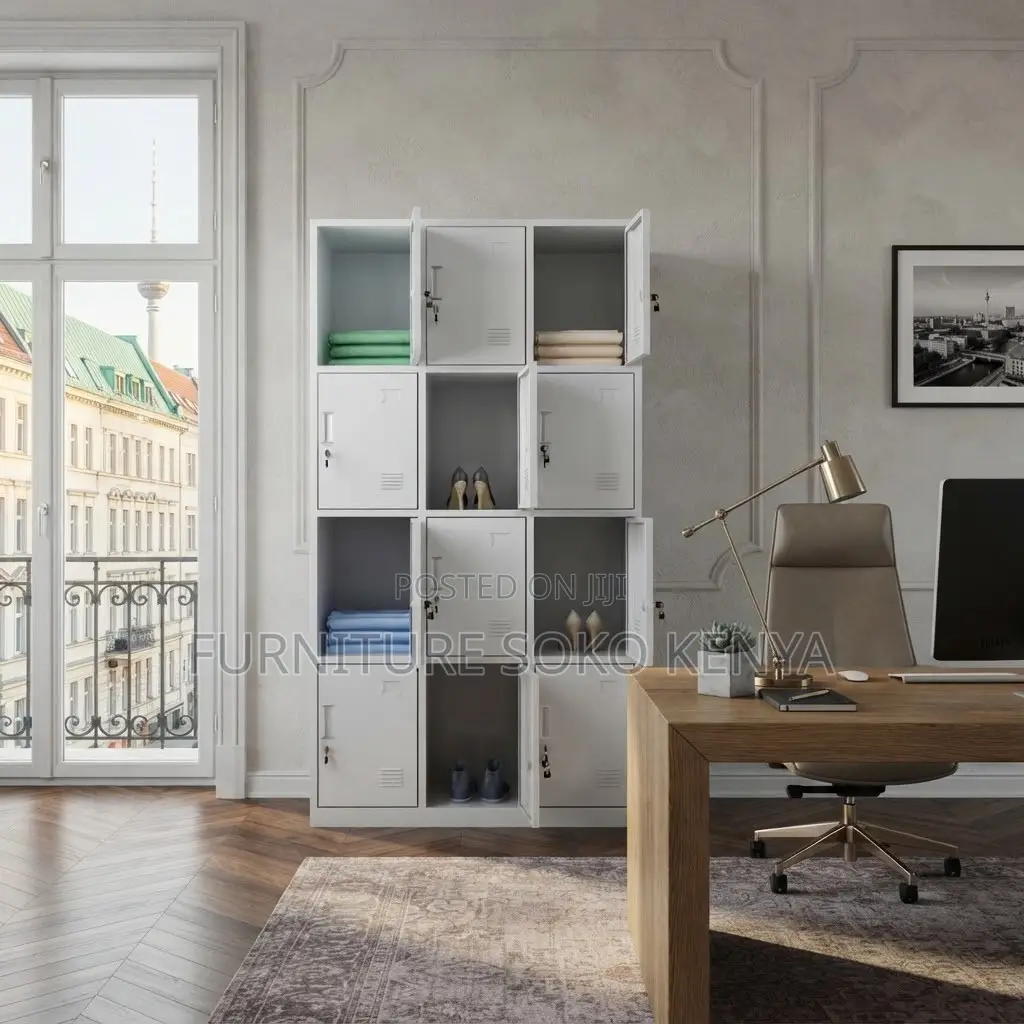 15 Drawers | Lockable Office Modern Filing Store Cabinet