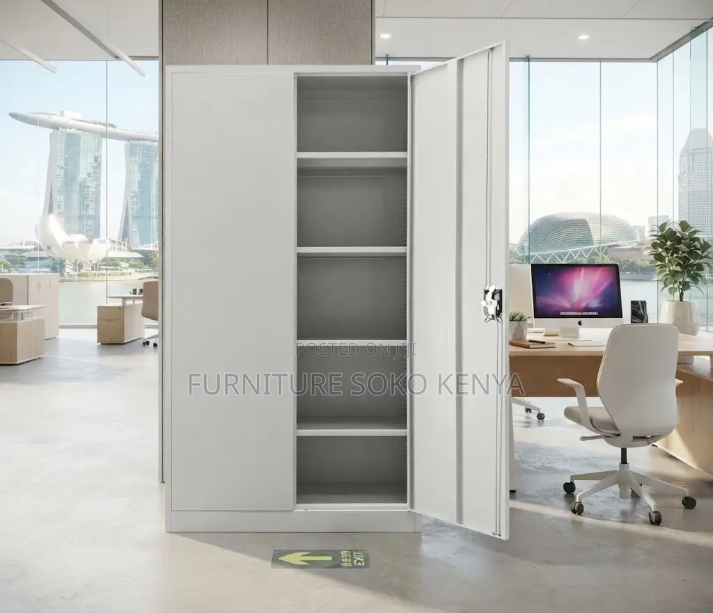 Executive Storage Cabinet | Two Doors Cabinet With Movable Shelves