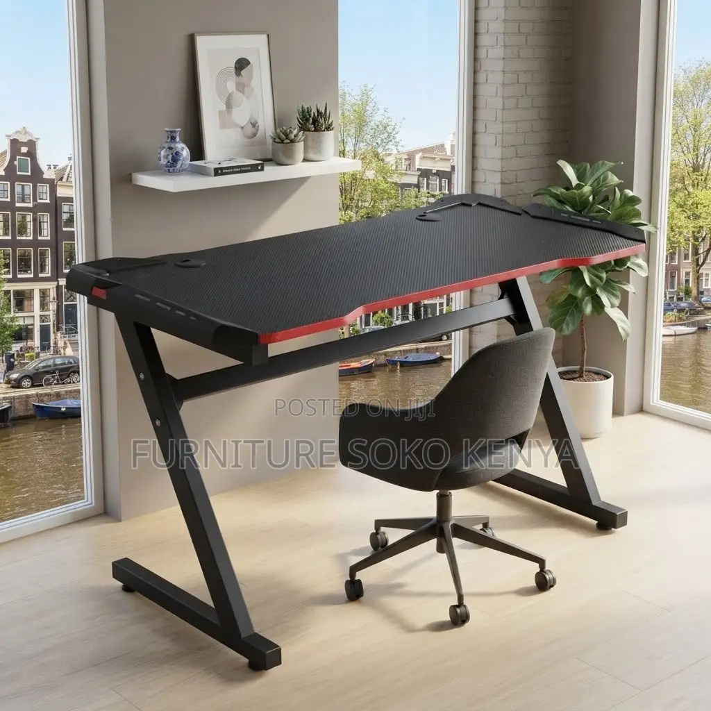 Modern Gaming Desk | Modern Z Shaped | Gamers Table