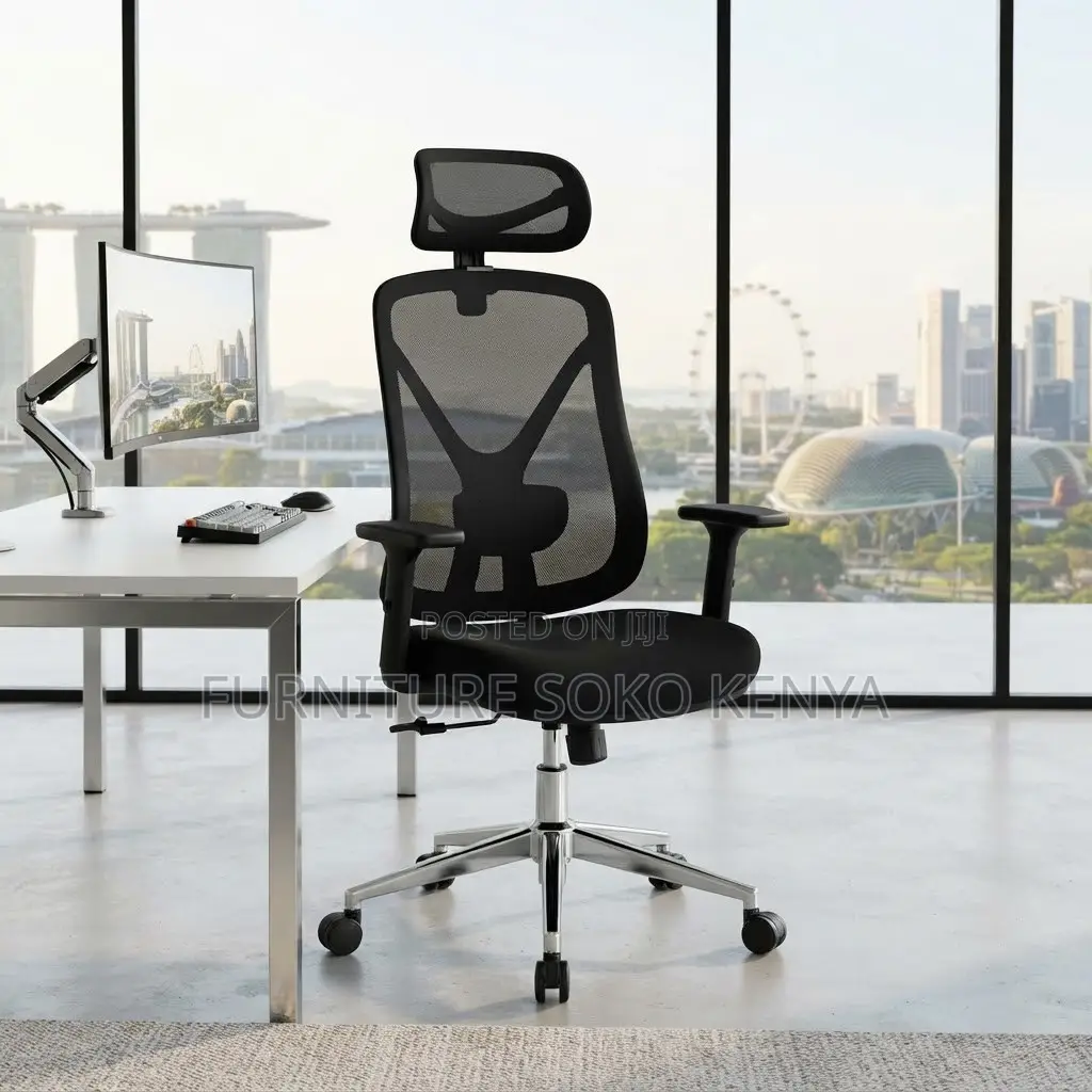 Ergonomic Chairs | Mesh Fabricated | High Back Seat