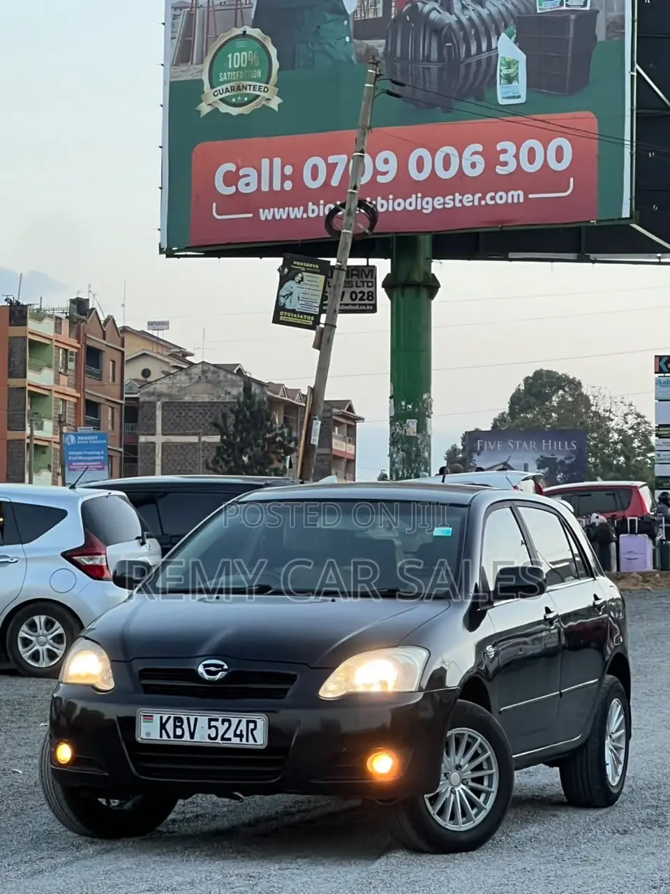 Toyota Corolla RunX 2006 Black