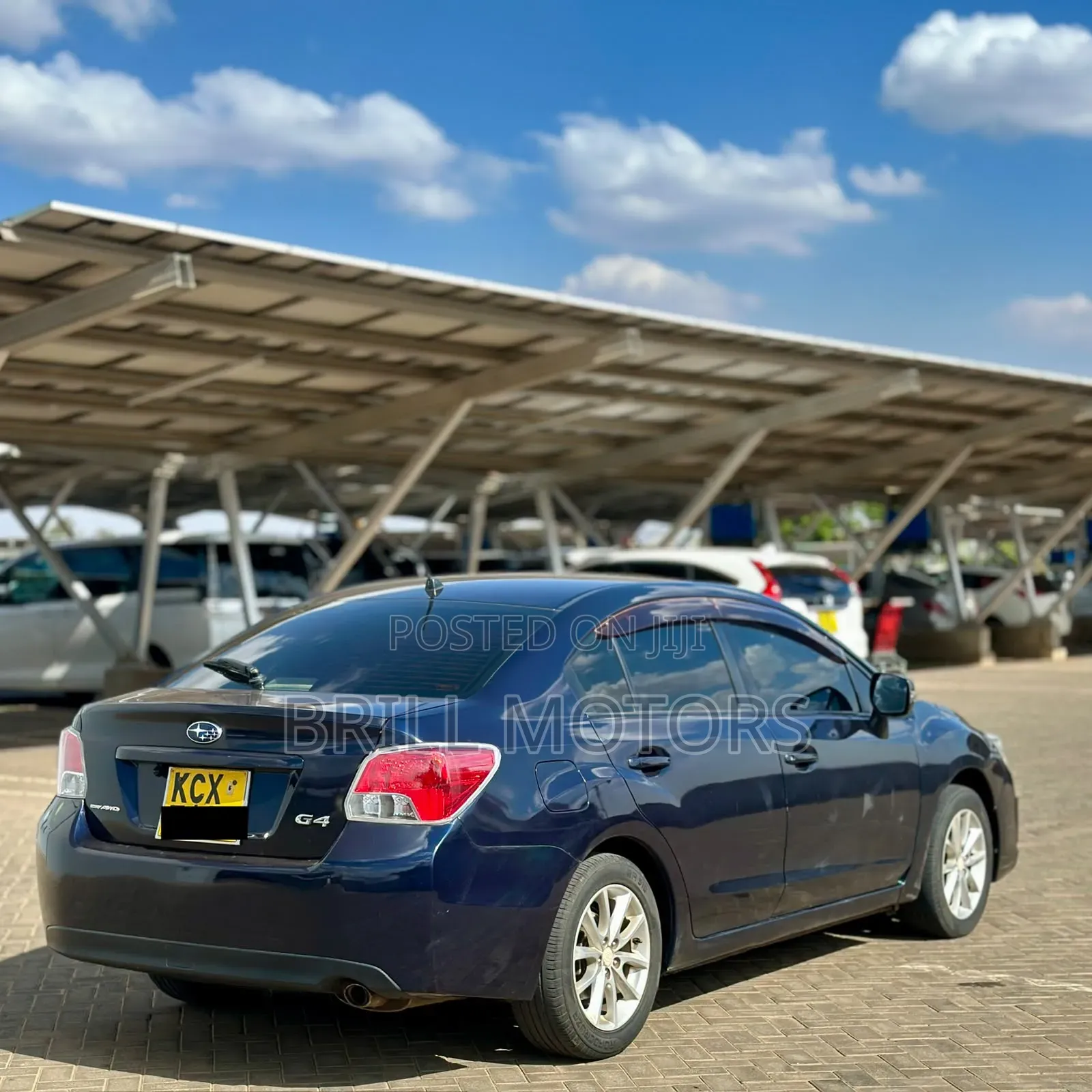 Subaru Impreza 2012 Blue