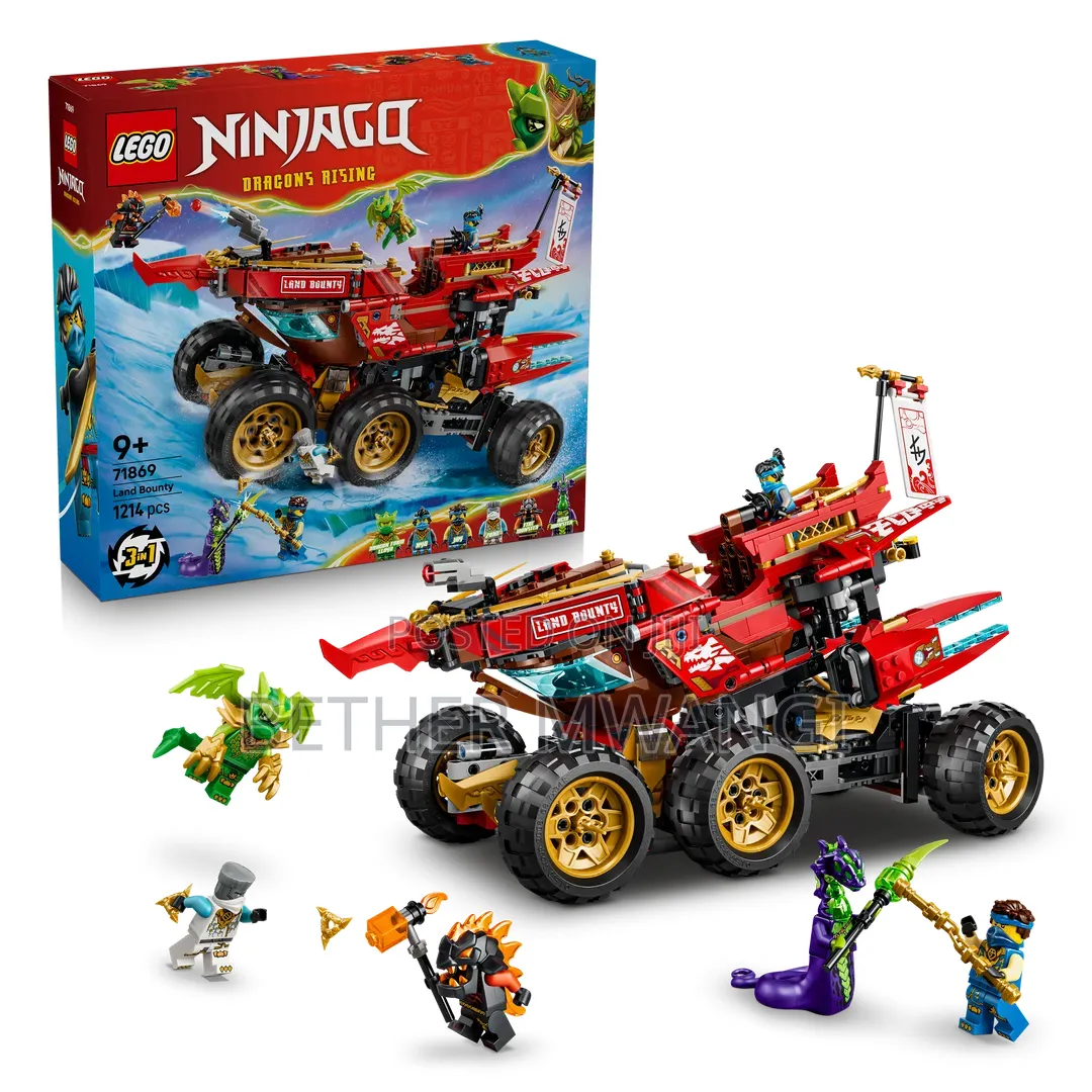 LEGO NINJAGO Land Bounty - Pretend Play Building Toy Set