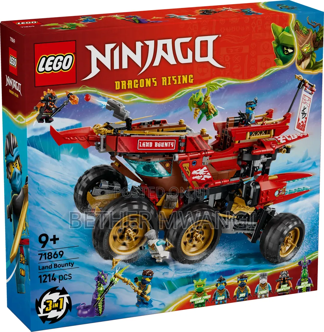 LEGO NINJAGO Land Bounty - Pretend Play Building Toy Set