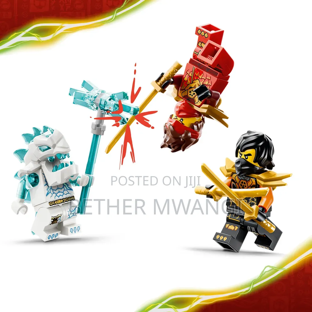 LEGO NINJAGO Kai and Cole’s Combiner Vehicles - Building Set