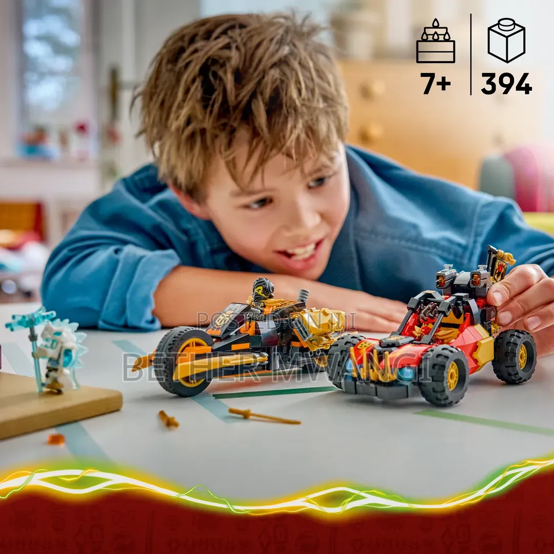 LEGO NINJAGO Kai and Cole’s Combiner Vehicles - Building Set
