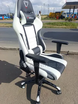 White-Blacj Gaming Chair