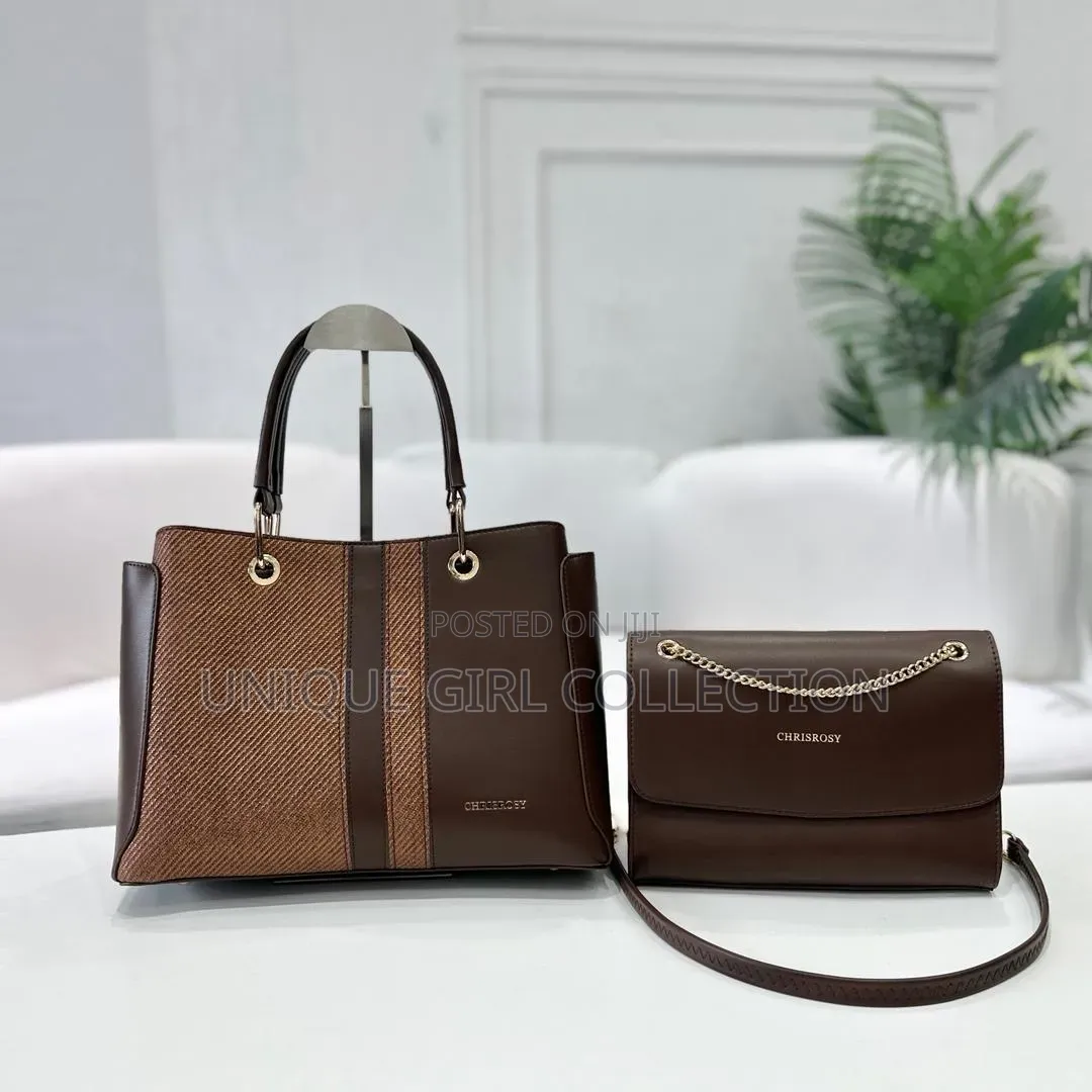 2-in-1 Luxury CHRISROSY Handbag Set – Elegant Tote & Crossbody Bag