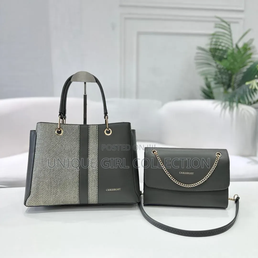 2-in-1 Luxury CHRISROSY Handbag Set – Elegant Tote & Crossbody Bag