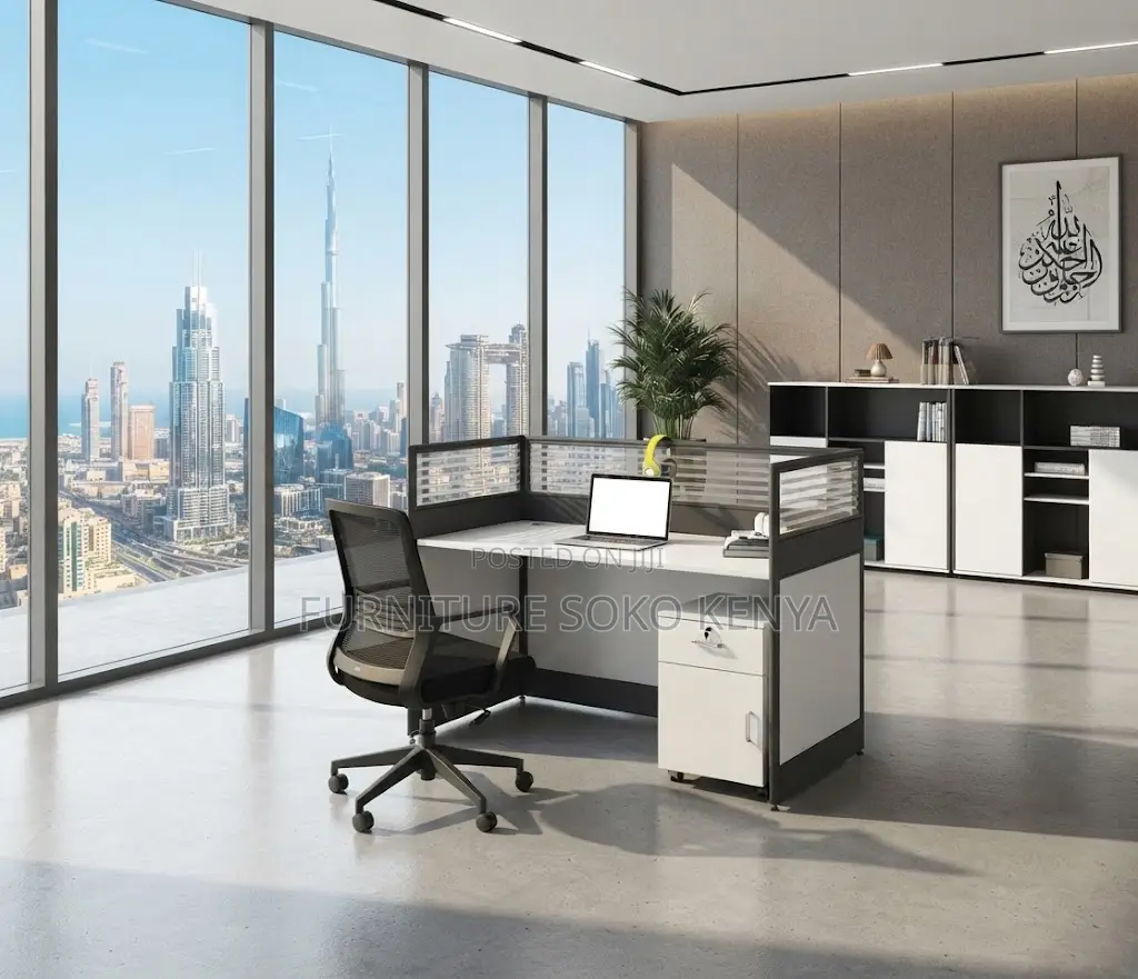 Office Workstation | One Way Modular Workstation | With Pedestal