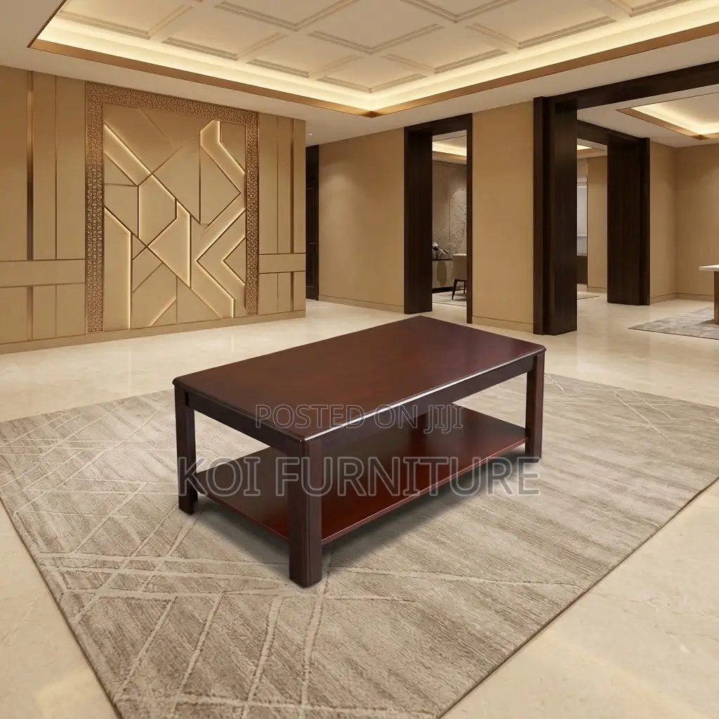 Executive Coffee Table | Mahogany Home Office Staff Coffee Table