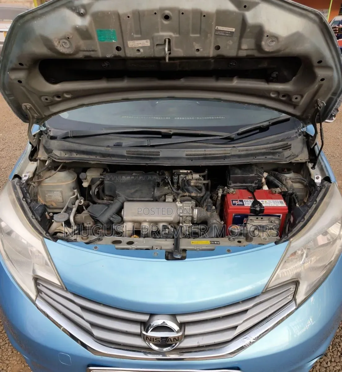 Nissan Note 2012 Blue