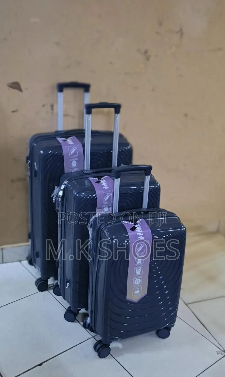 3 in 1 Unbreakable PP Suitcase