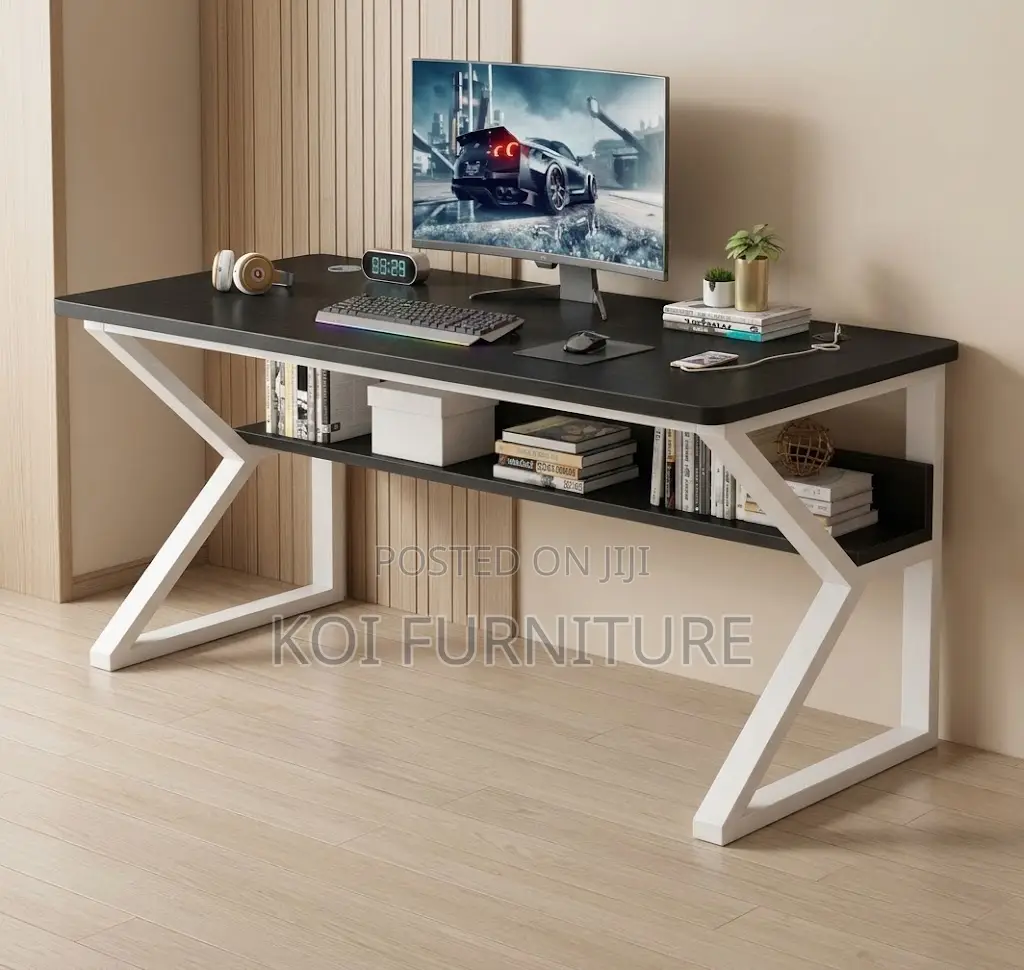 Computer Desks | Modern Gaming Table | With Under Shelf