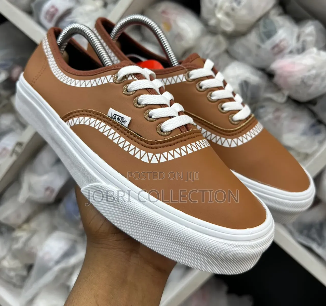High Quality Leather Vans Sneakers