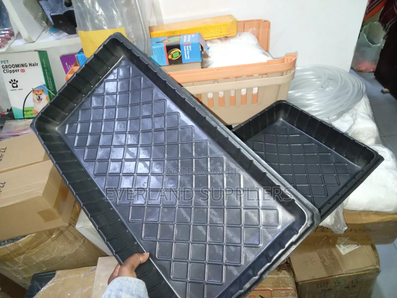 Practical Hydroponic Trays for Farming - No Holes