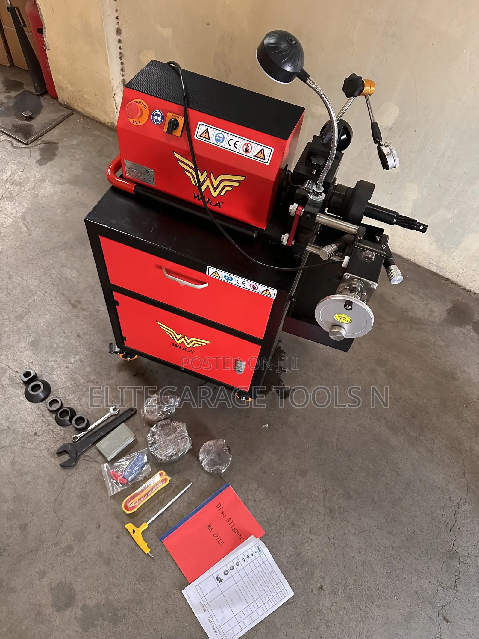 Italian Advanced Technology Break Disc and Drum Skimming Machine