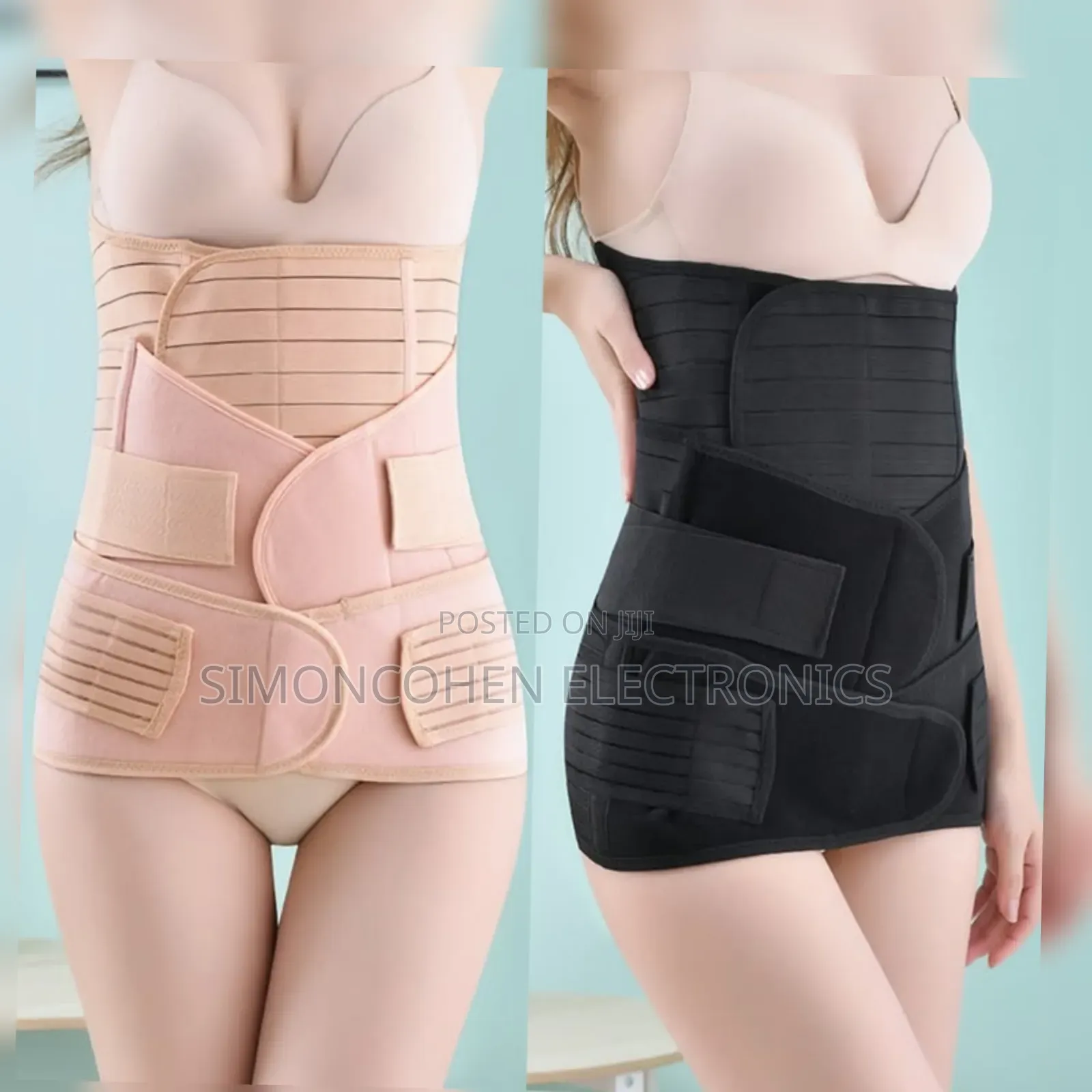 3-in-1 Postpartum Support Belt – Black