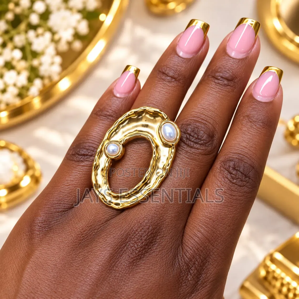 Stainless Steel, Adjustable Rings