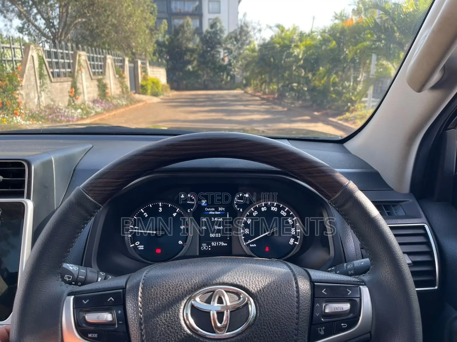 Toyota Land Cruiser Prado 2017 Black