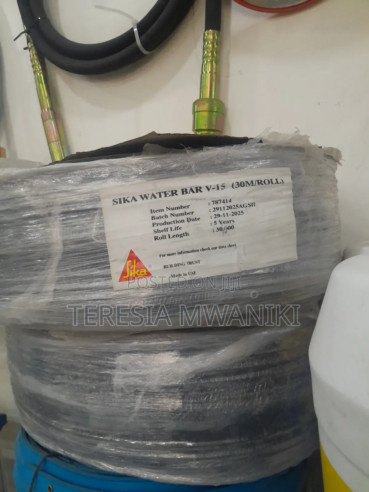 PVC v- Type Waterstop (150mm×30mtrs)