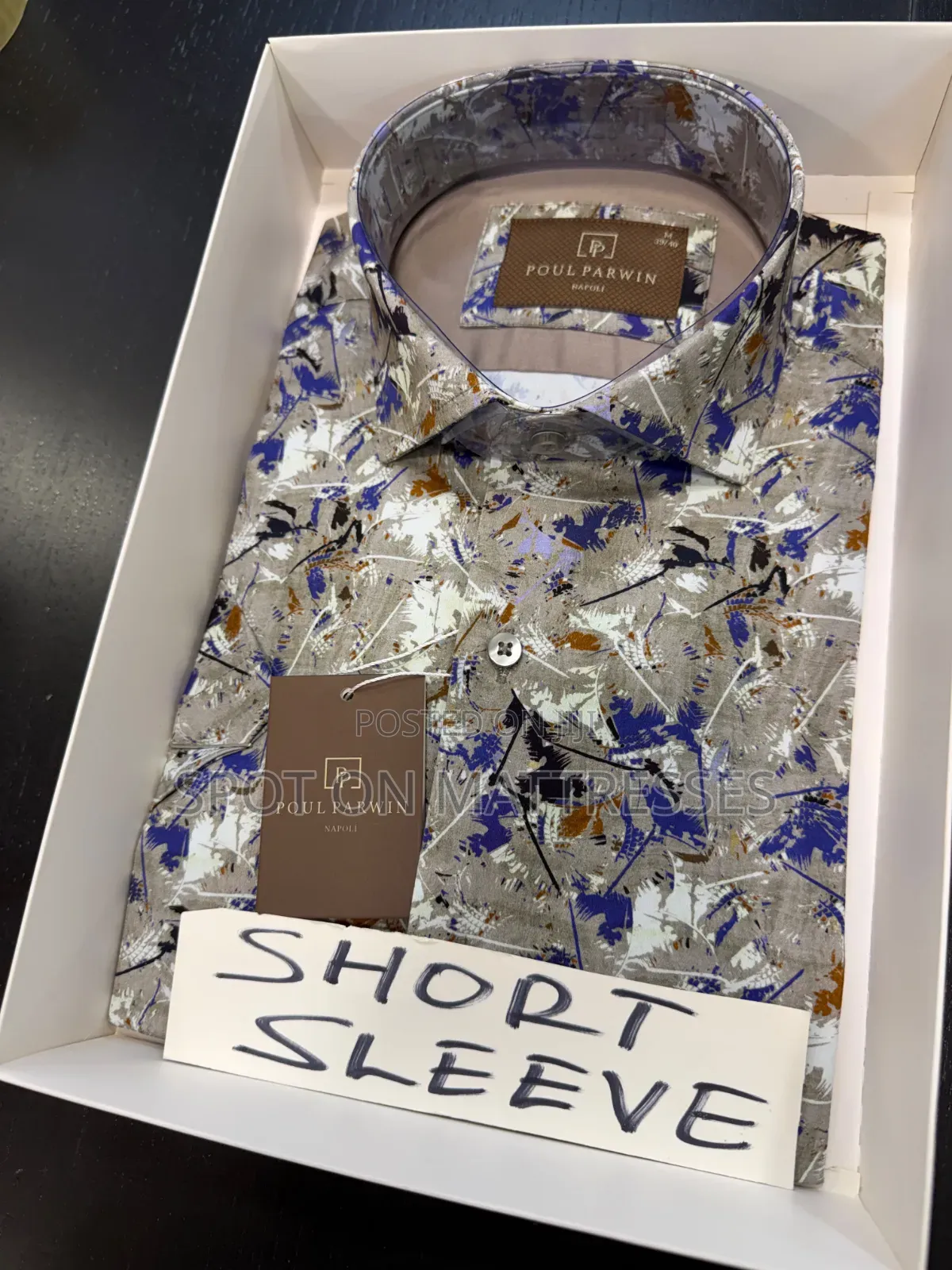 Poul Parwin Short Sleeve Shirts for Men. Sizes S - 3XL. We Deliver!