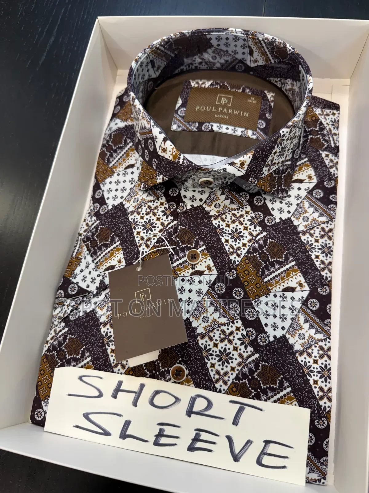 Poul Parwin Short Sleeve Shirts for Men. Sizes S - 3XL. We Deliver!