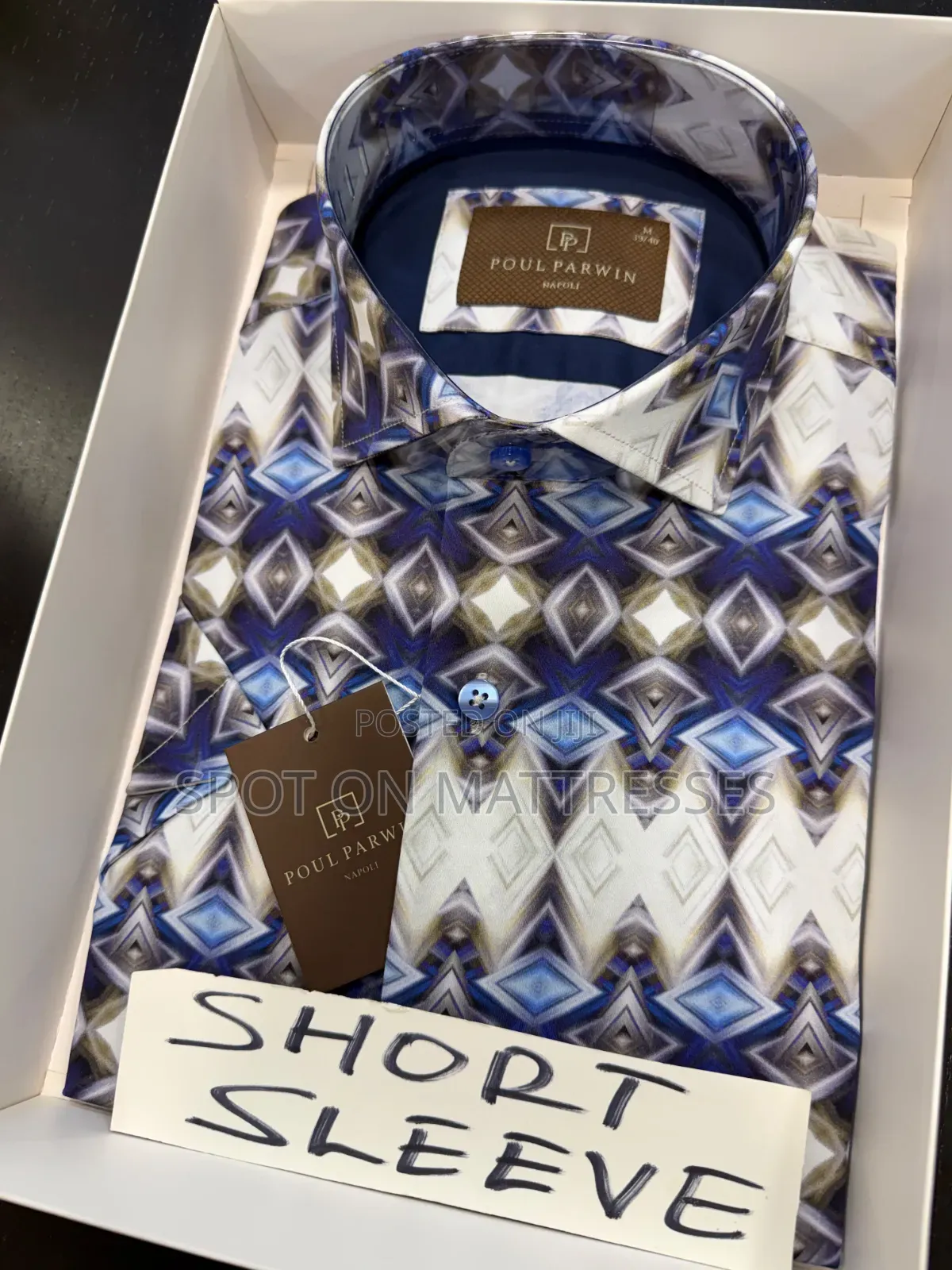 Poul Parwin Short Sleeve Shirts for Men. Sizes S - 3XL. We Deliver!