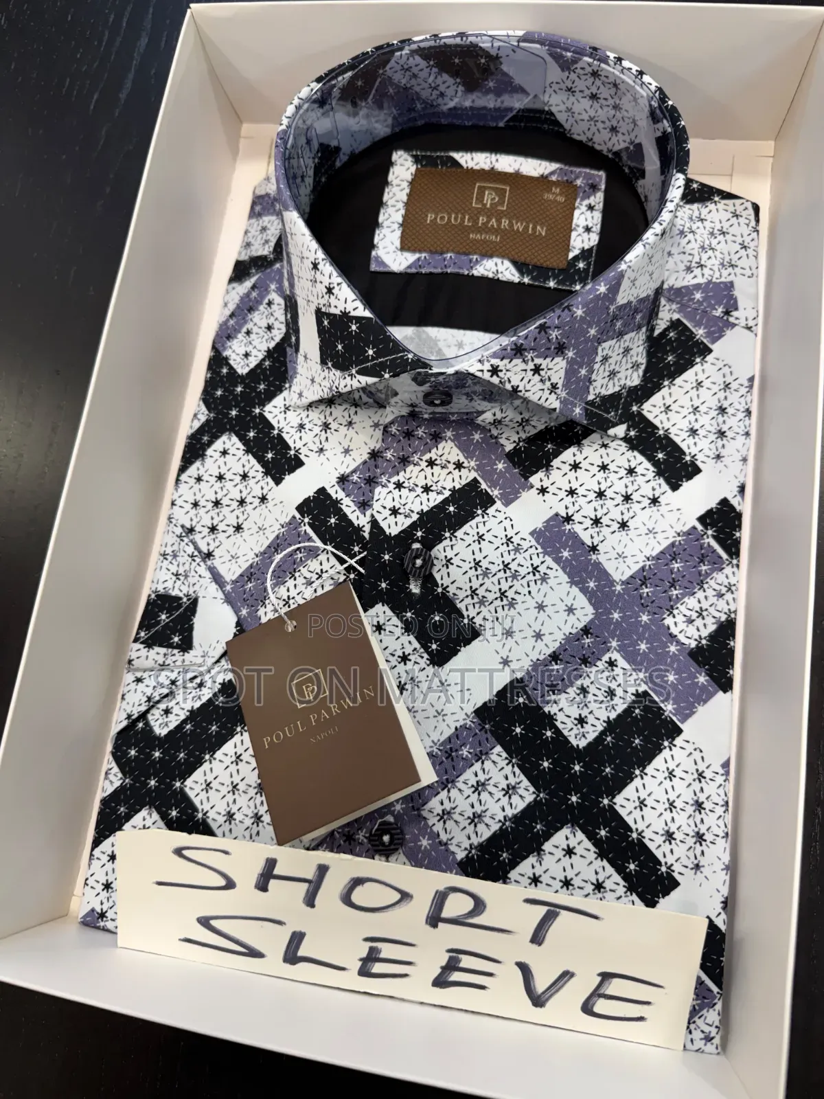 Poul Parwin Short Sleeve Shirts for Men. Sizes S - 3XL. We Deliver!