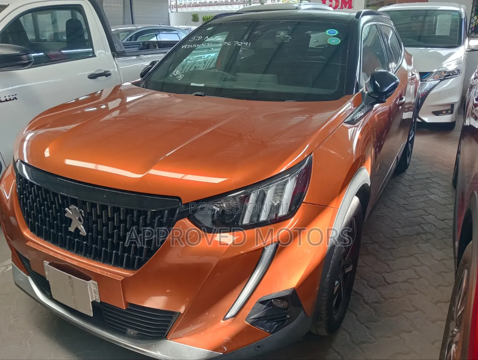 Peugeot 2008 2021 Orange