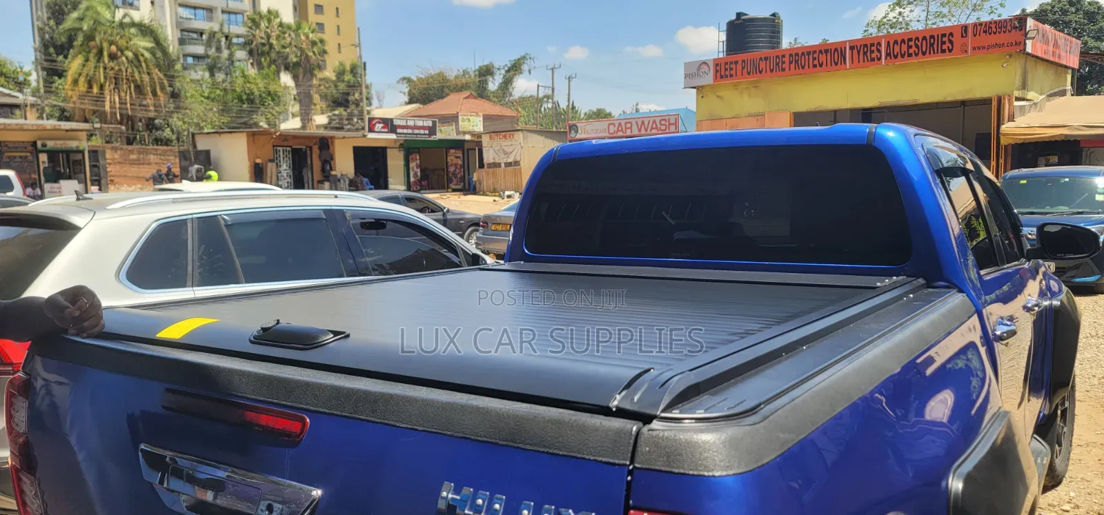 Toyota Hilux Aluminum Lockable Roller Shutter Tonneau Cover