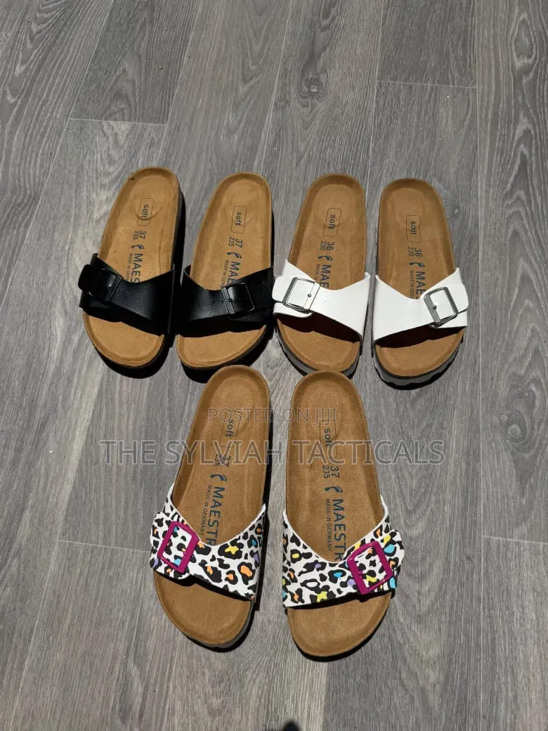 Unique Leather Ladies Sandals