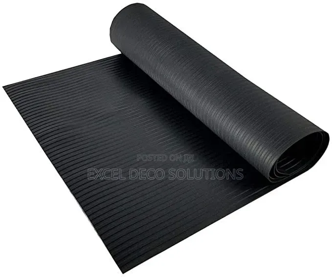 Ribbed Rubber Mat for Vehicle Bays
