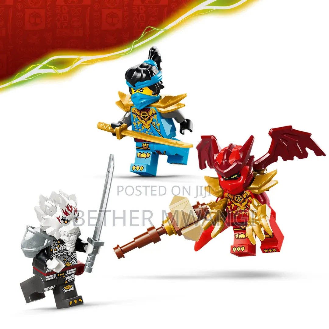 LEGO NINJAGO Zilvar and Grimtak the Dragon Beast Building Set