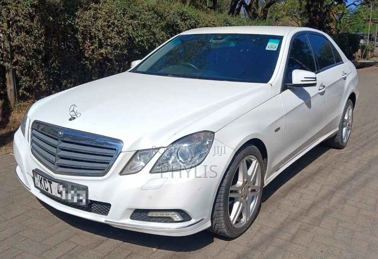 Mercedes-Benz E250 2011 White