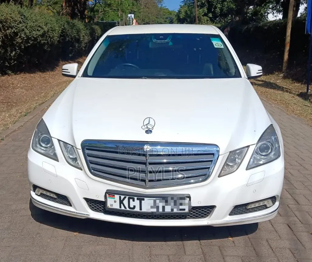 Mercedes-Benz E250 2011 White