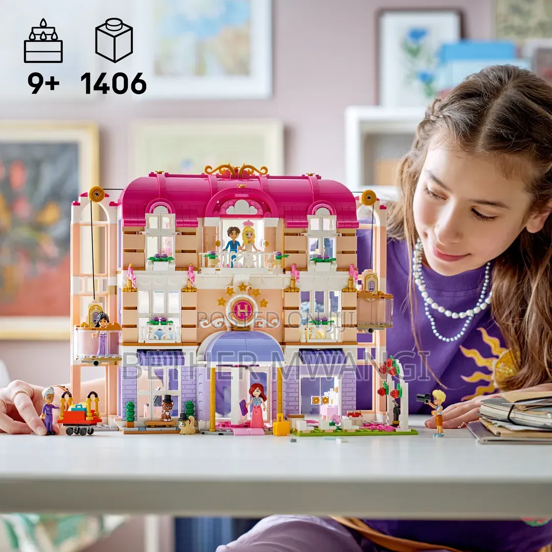 LEGO Friends Heartlake City Grand Hotel - Building Set in Kenya
