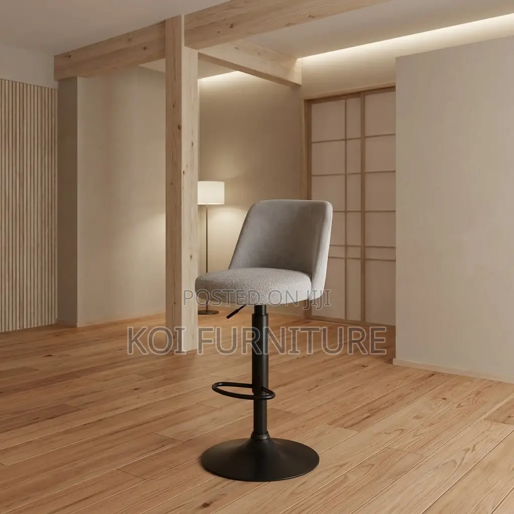Adjustable Barstools | Swivel Comfy Leather Back Support Barstools